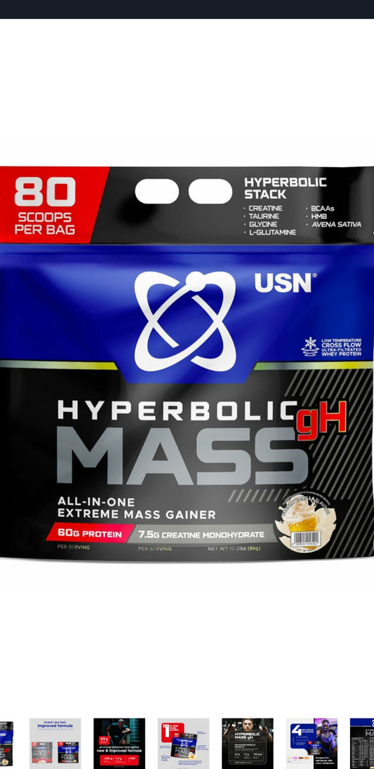 USN Hyperbolic Mass Gainer gH ALL-in-One Extreme Mass Gainer